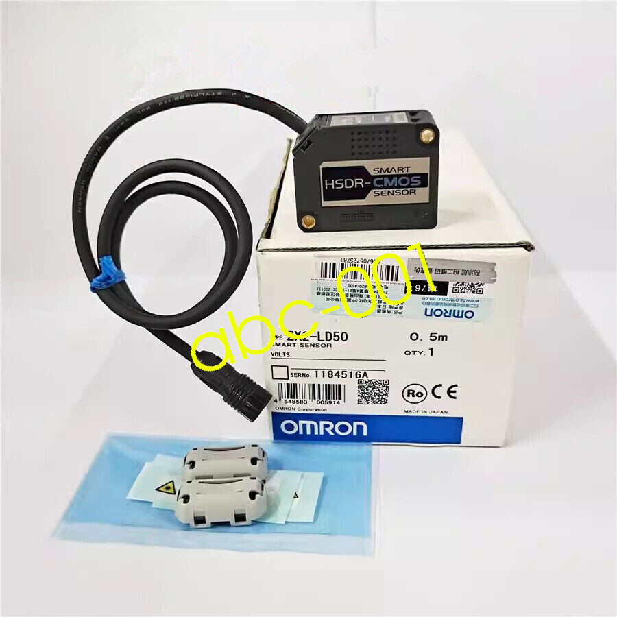 OMRON ZX2-LD50 0.5m laser sensor