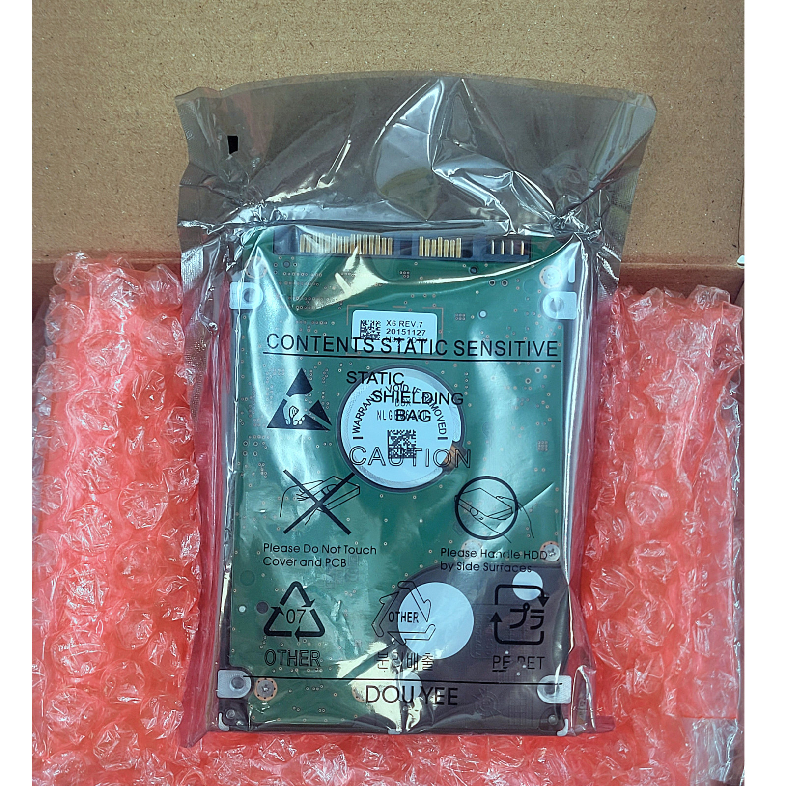 HP 836571-001 Seagate ST1000LM044 1TB 7200RPM 2.5" SATA Hard Drive