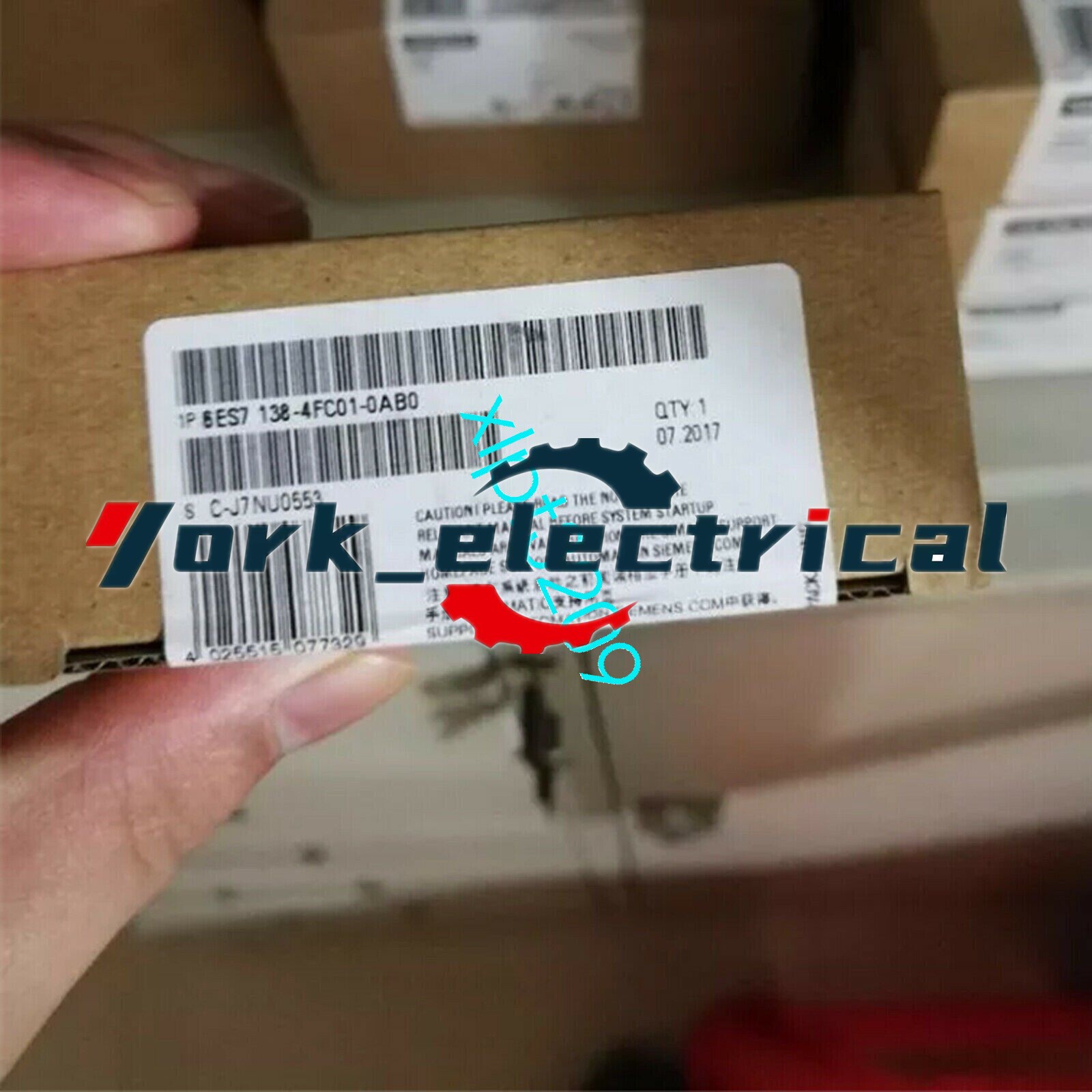 6ES7138-4FC01-0AB0 NEW Siemens module FedEx or DHL