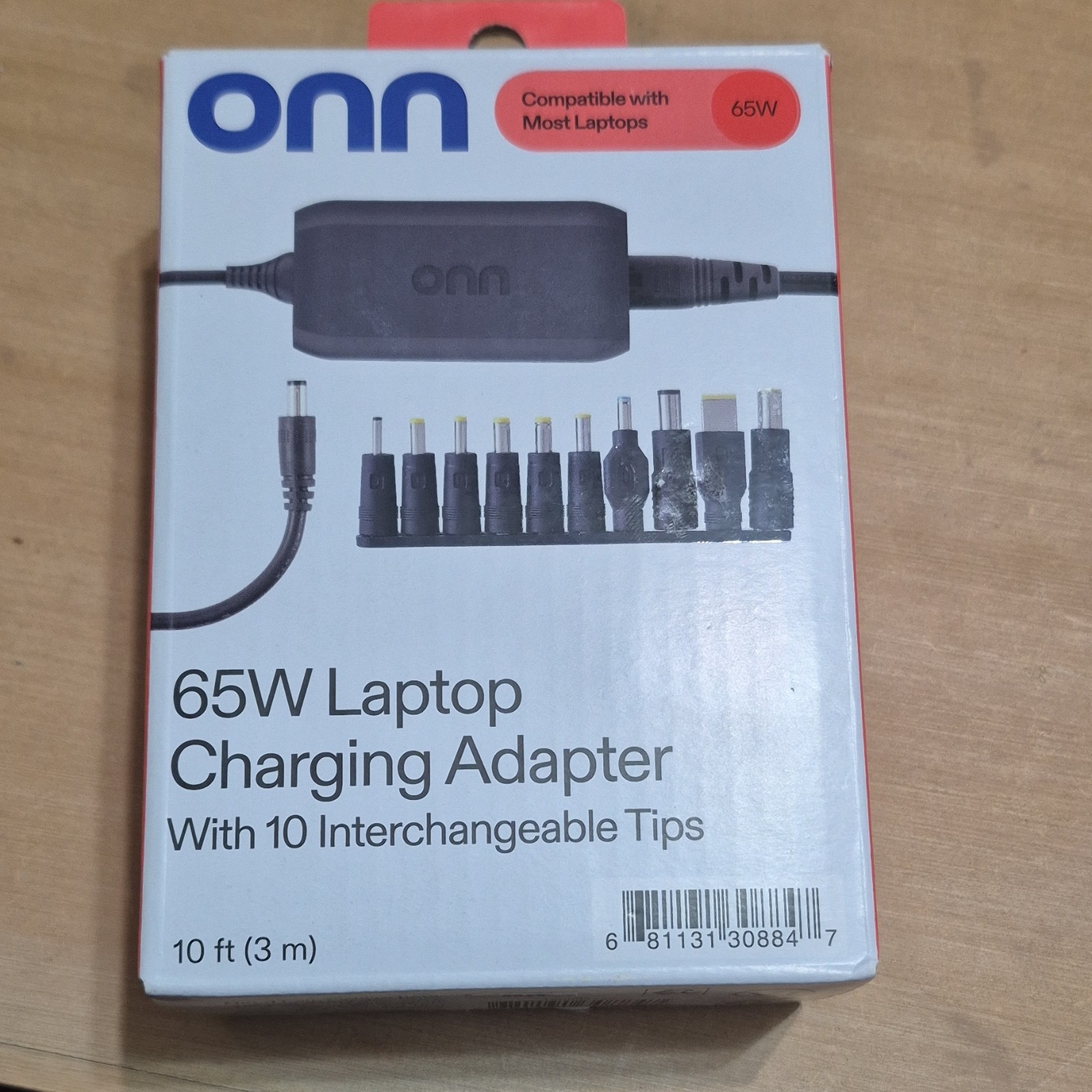 onn 65W Laptop Power Adapter 19V 3.42A for Acer ASUS Dell HP Lenovo