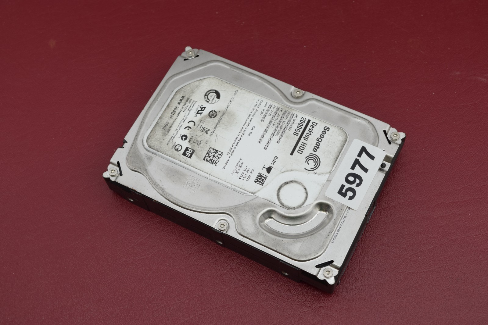 Seagate ST2000DM001 2TB 3.5" Hard Drive 1ER164-570 5977