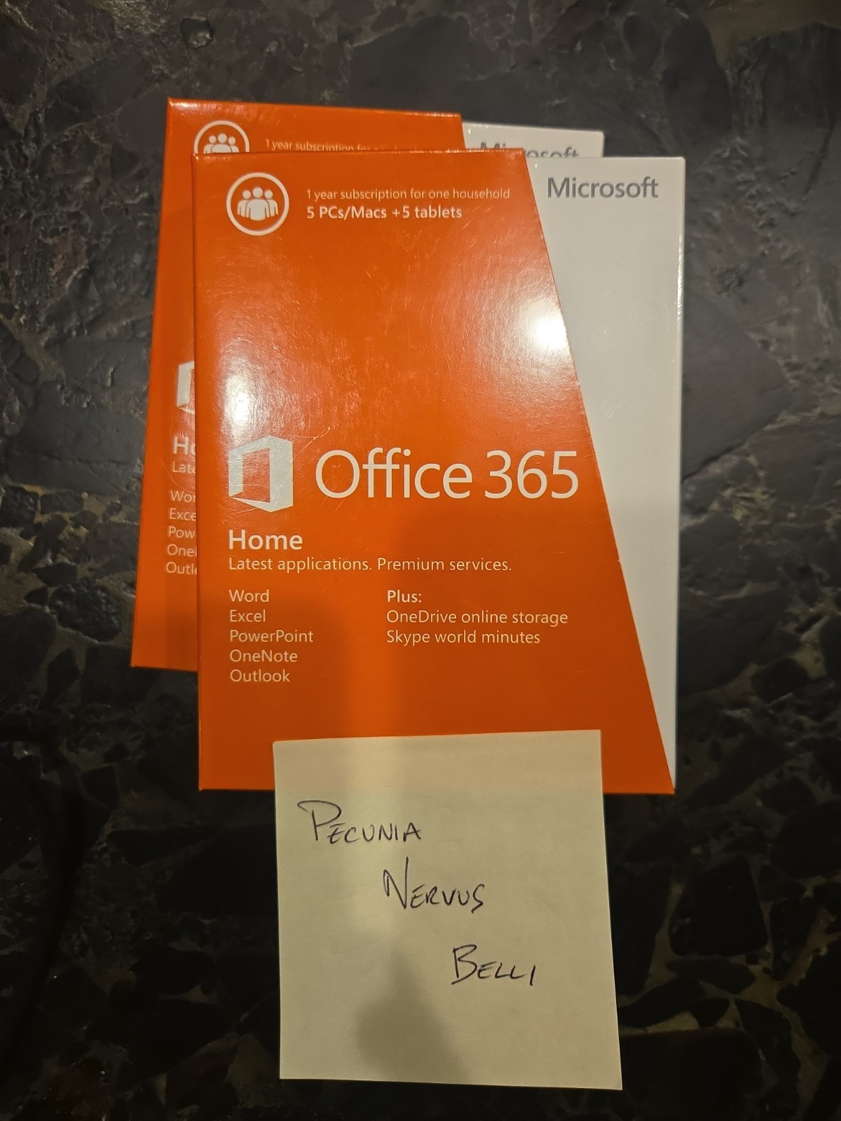 SEALED Microsoft 365 Family Home - 6 Person 12 Month Office + 1 TB Cloud PC MAC