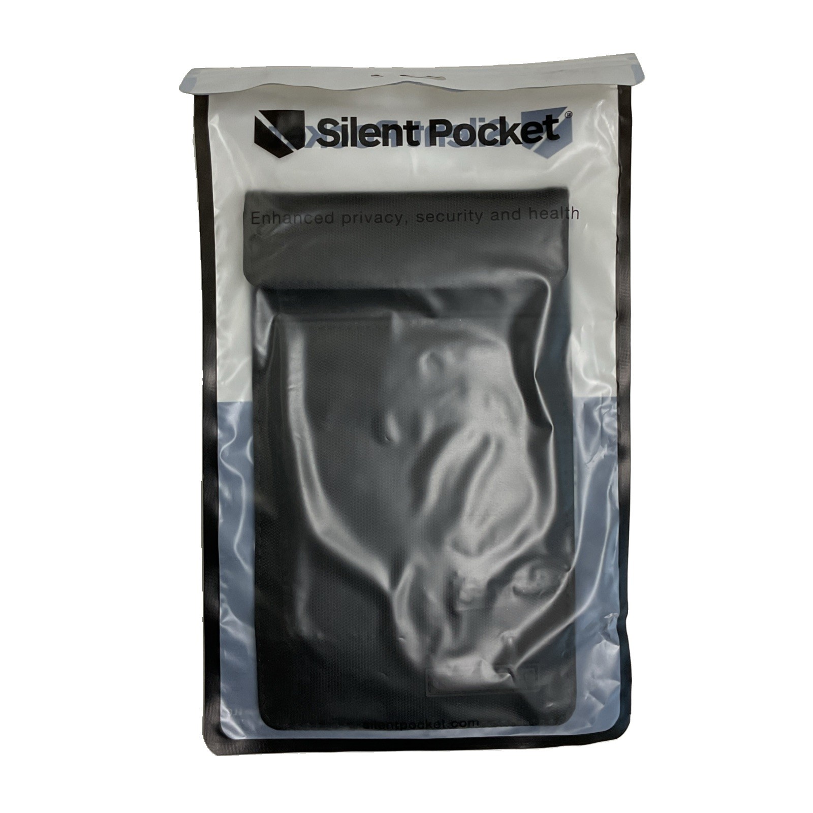 Silent Pocket SLNT Faraday Phone Sleeve - Signal Blocking Pouch Small Black