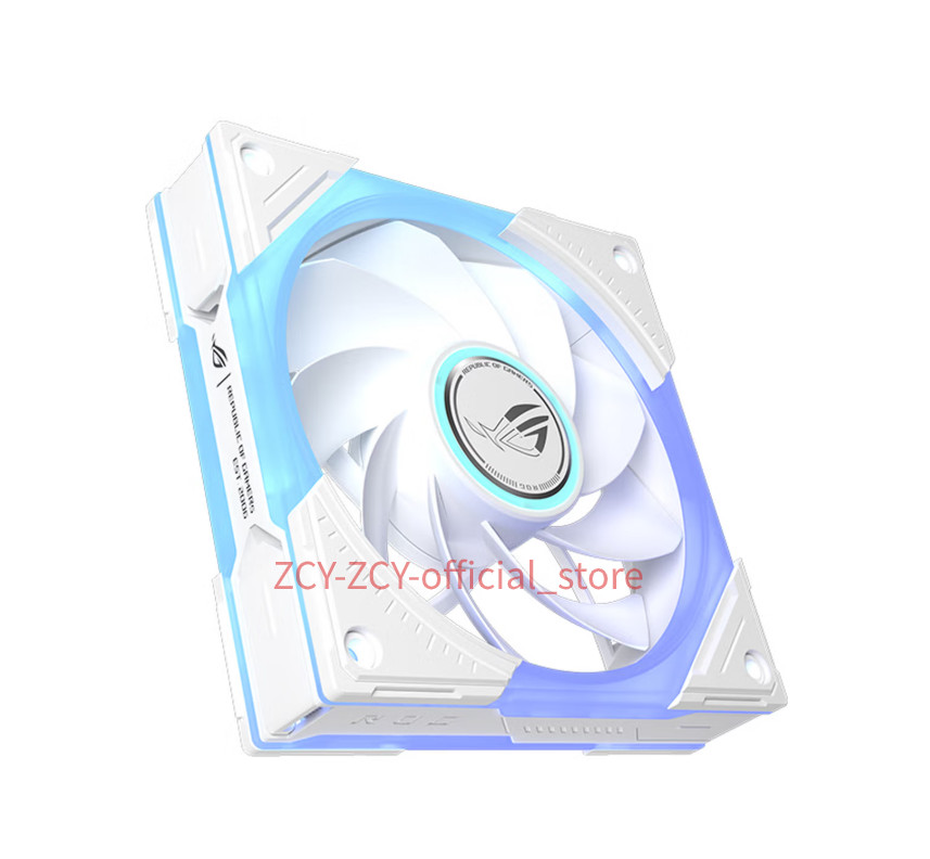 1 pcs Asus ROG EURUX GR120 White reverse case fan