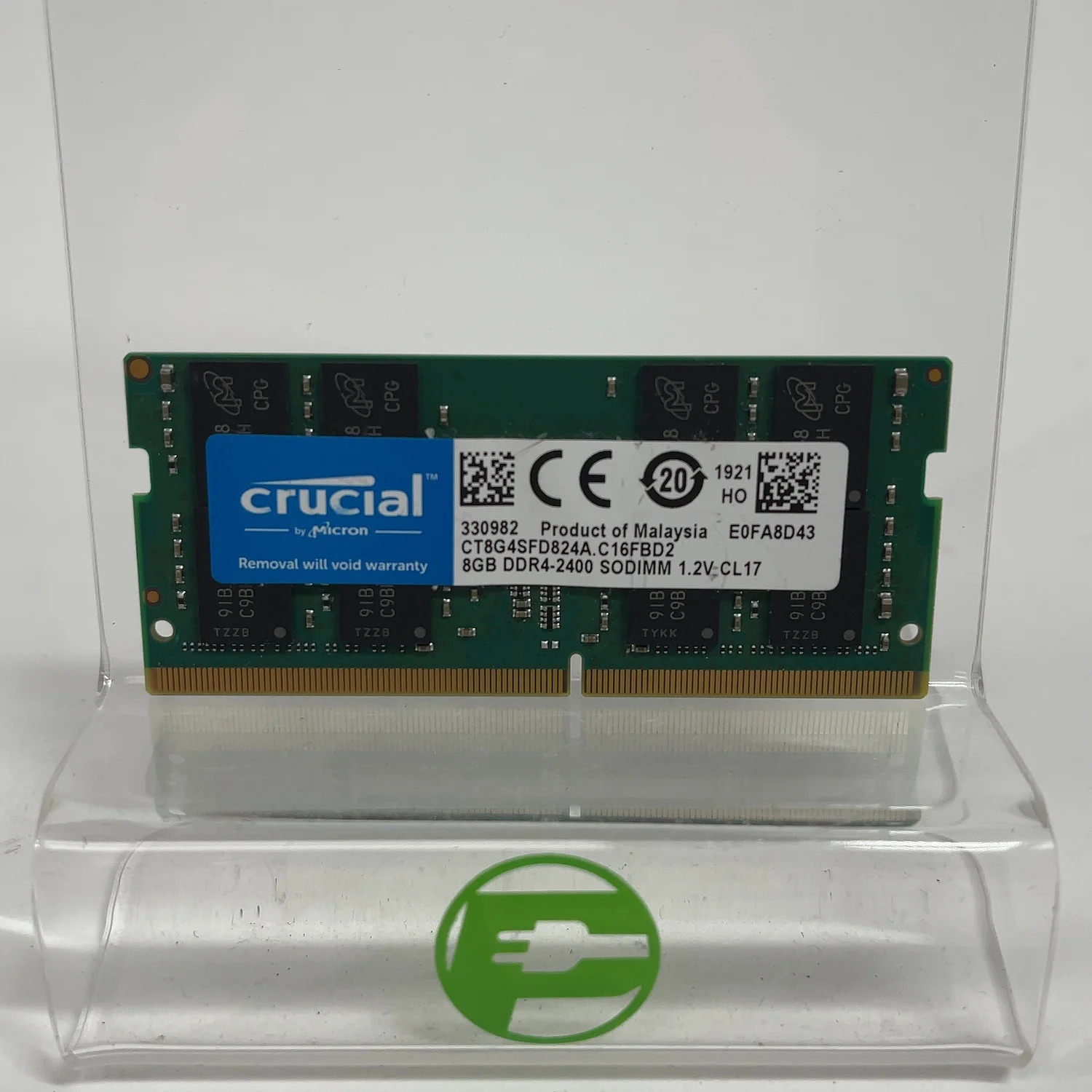 Crucial Micron 8GB (1x8GB) RAM DDR4 2400MHz CT8G4SFD824A