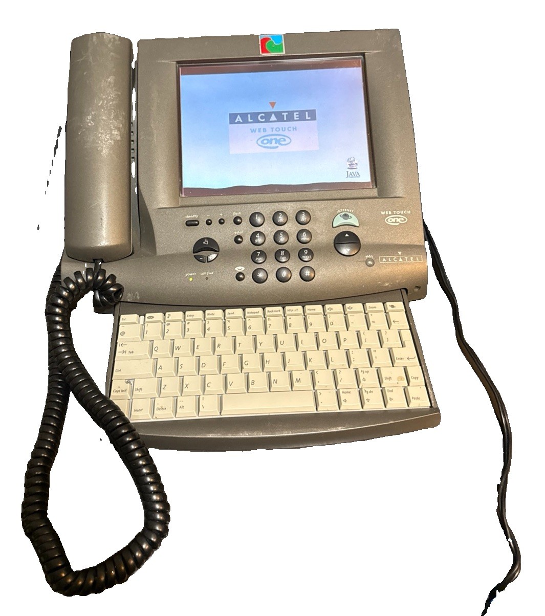 Alcatel Web Touch One |Touch|Keyboard|Model No. FE 4830 D|Vintage Phone Computer