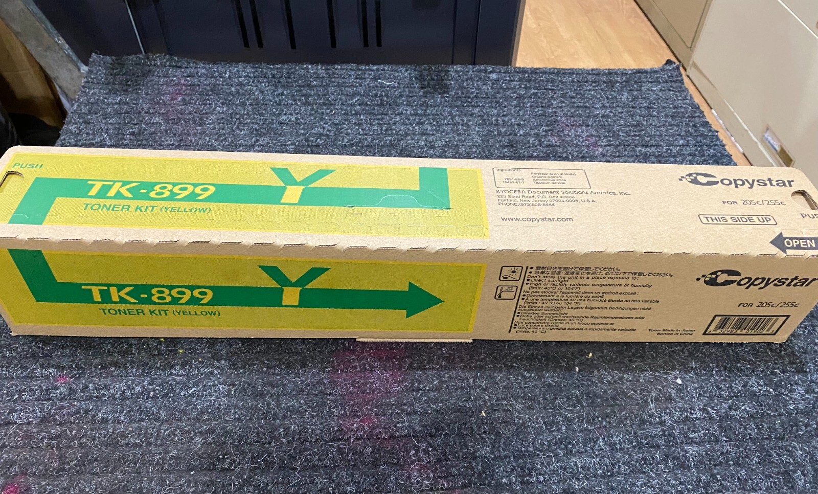 Genuine Kyocera Copystar TK-897Y / TK899Y YellowToner Cartridge