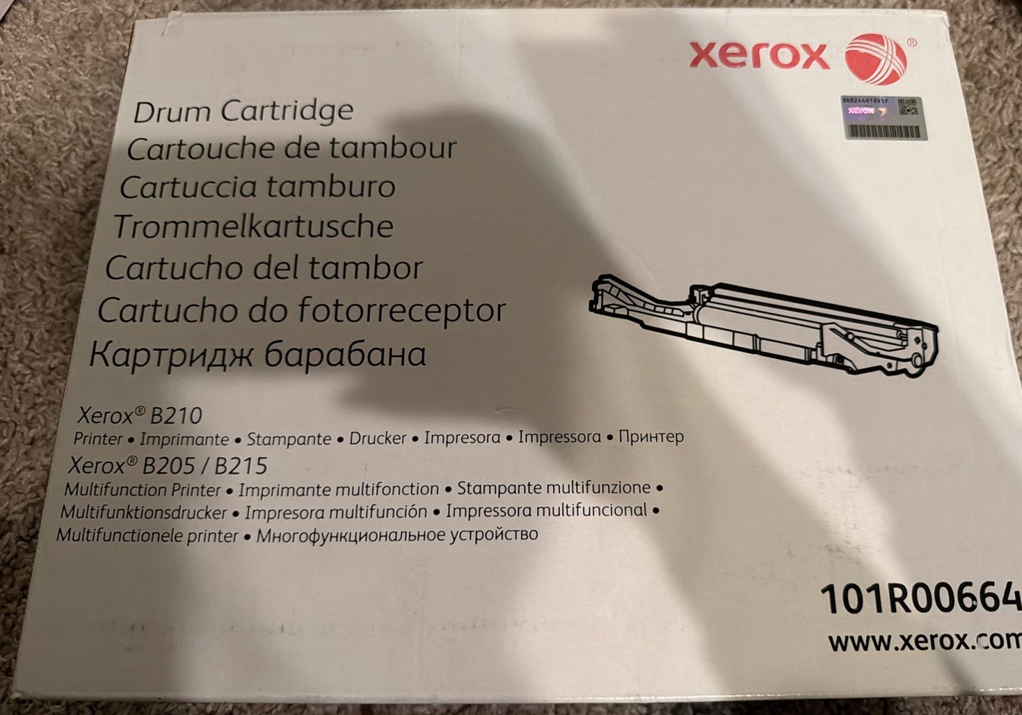Genuine Xerox 101R00664 Drum Cartridge B210/ B205/ B215