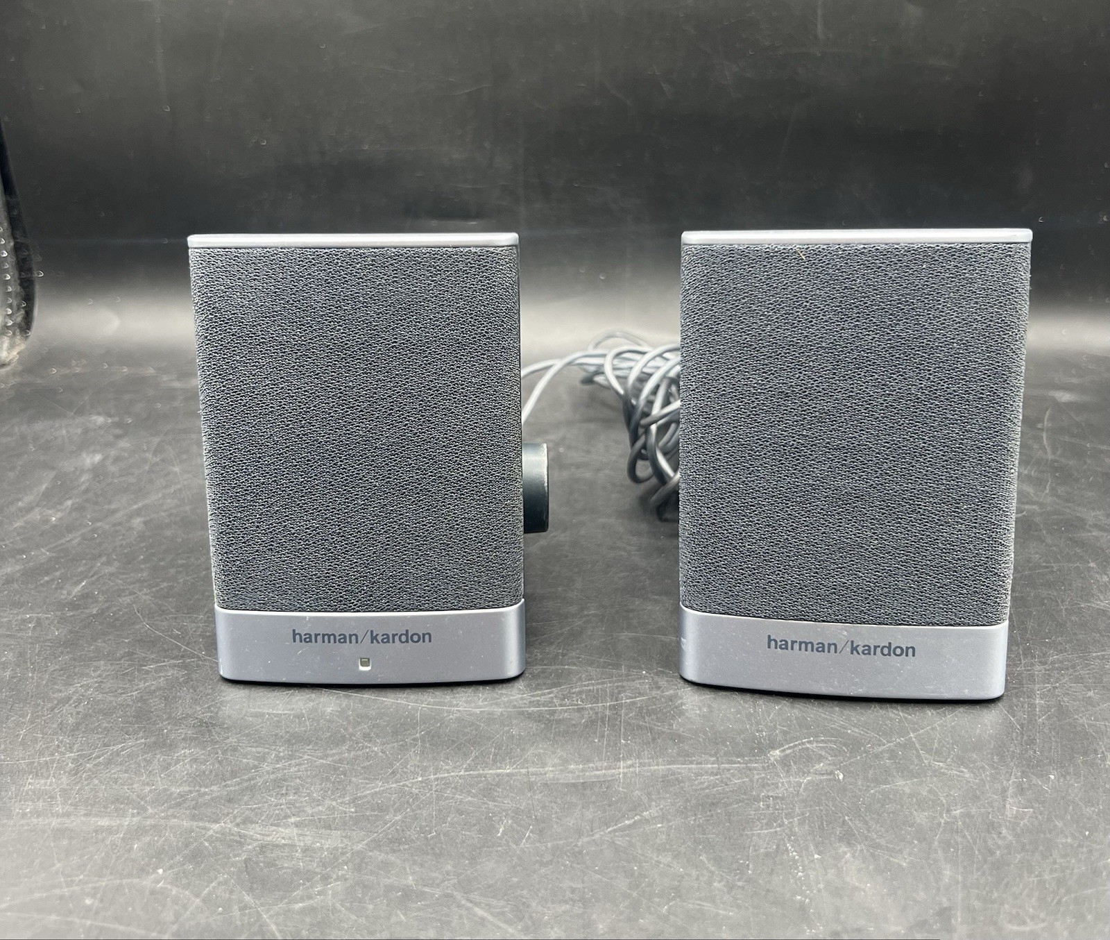 Harman Kardon HP 5187-2105 Entry Satellite Computer Speakers Untested No AC