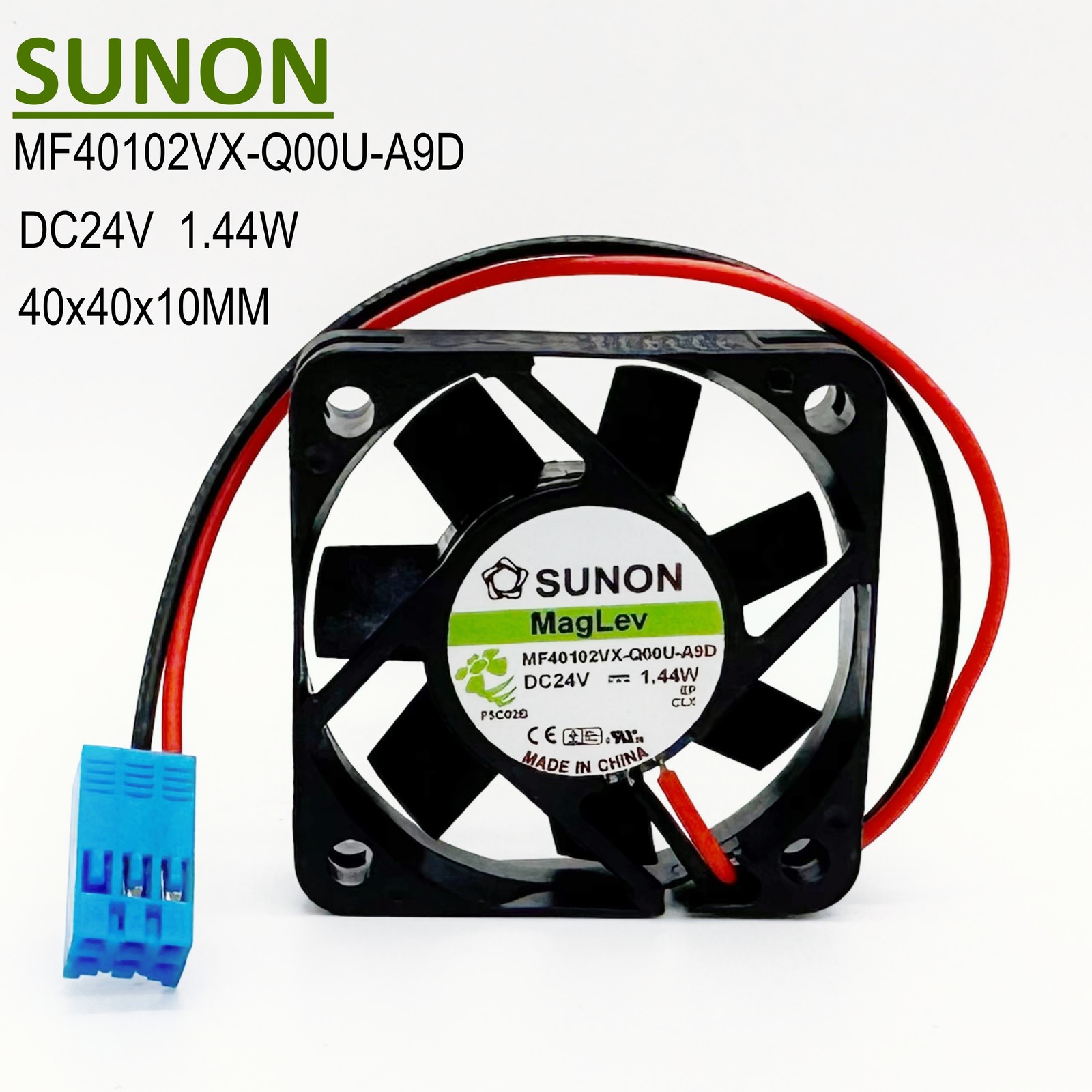 1pcs SUNON MF40102VX-Q00U-A9D 24V 1.44W 4010 inverter fan