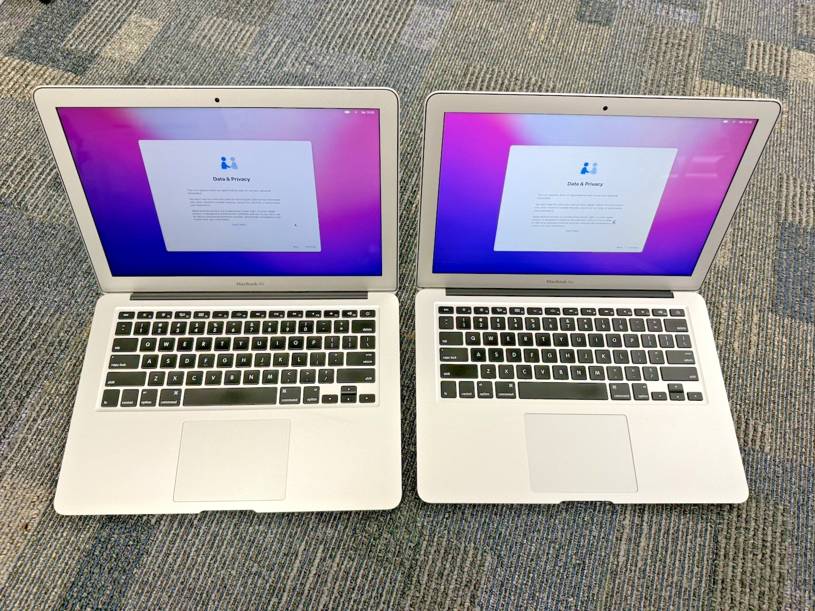 Lot of 2 Apple MacBook Air 13" 2017 1.8GHz 8GB 128GB  READ