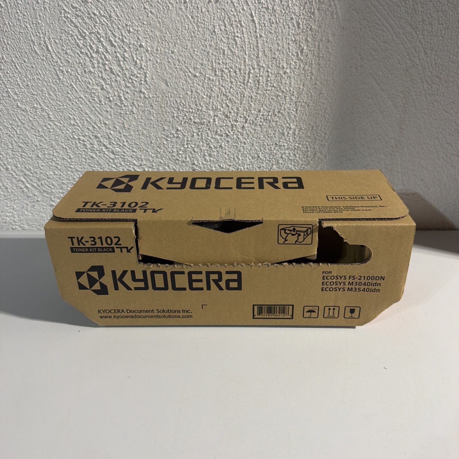 Genuine Kyocera TK-3102 Toner Cartridge - Black Brand New Open Box