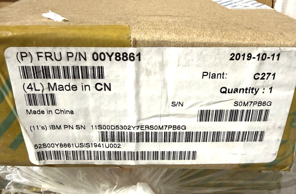 IBM 00W1160 00W1162 00W1163 600GB 10K 6G SAS 2.5in DS3524 HARD DRIVE HDD *SEALED