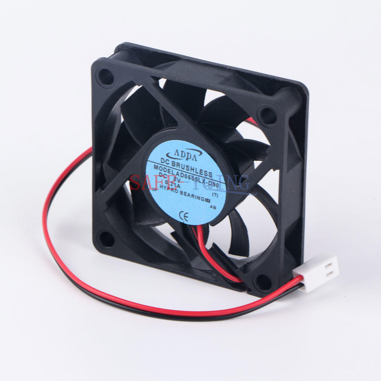 For ADDA AD0605LX-D90 DC 5V 0.21A 2-pin 60x60x15mm Server Square Cooling Fan