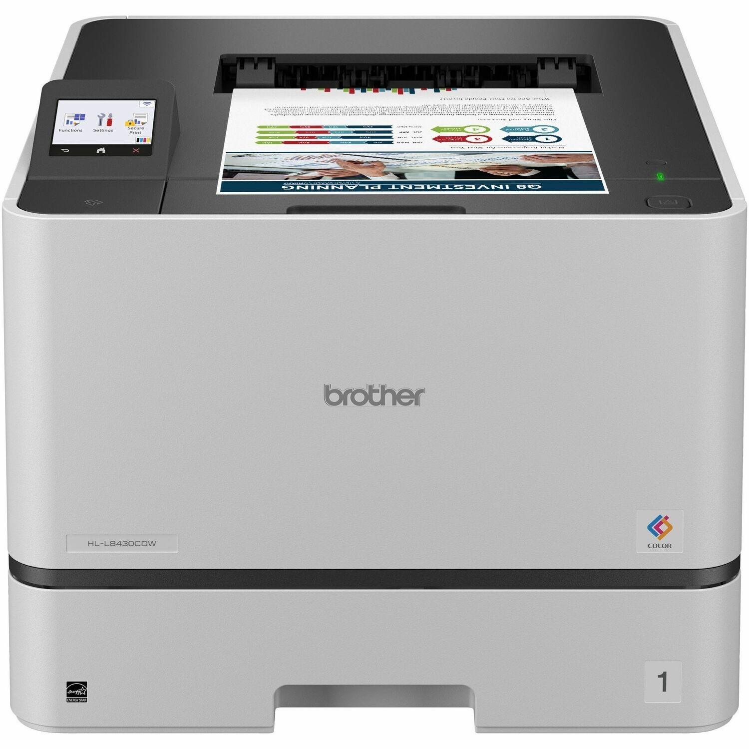 Brother MFCL8930CDW Color Laser Printer w/ Wireless, Fast Printing