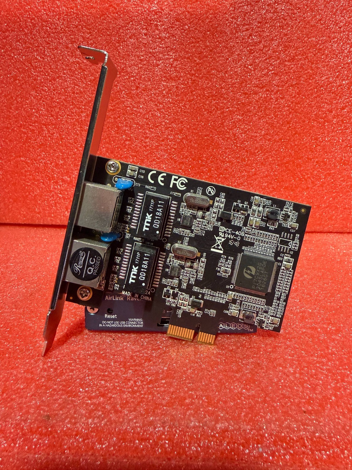 Rosewill Dual-Port Gigabit PCIe Ethernet Network Card P/N: PN408111GX2A