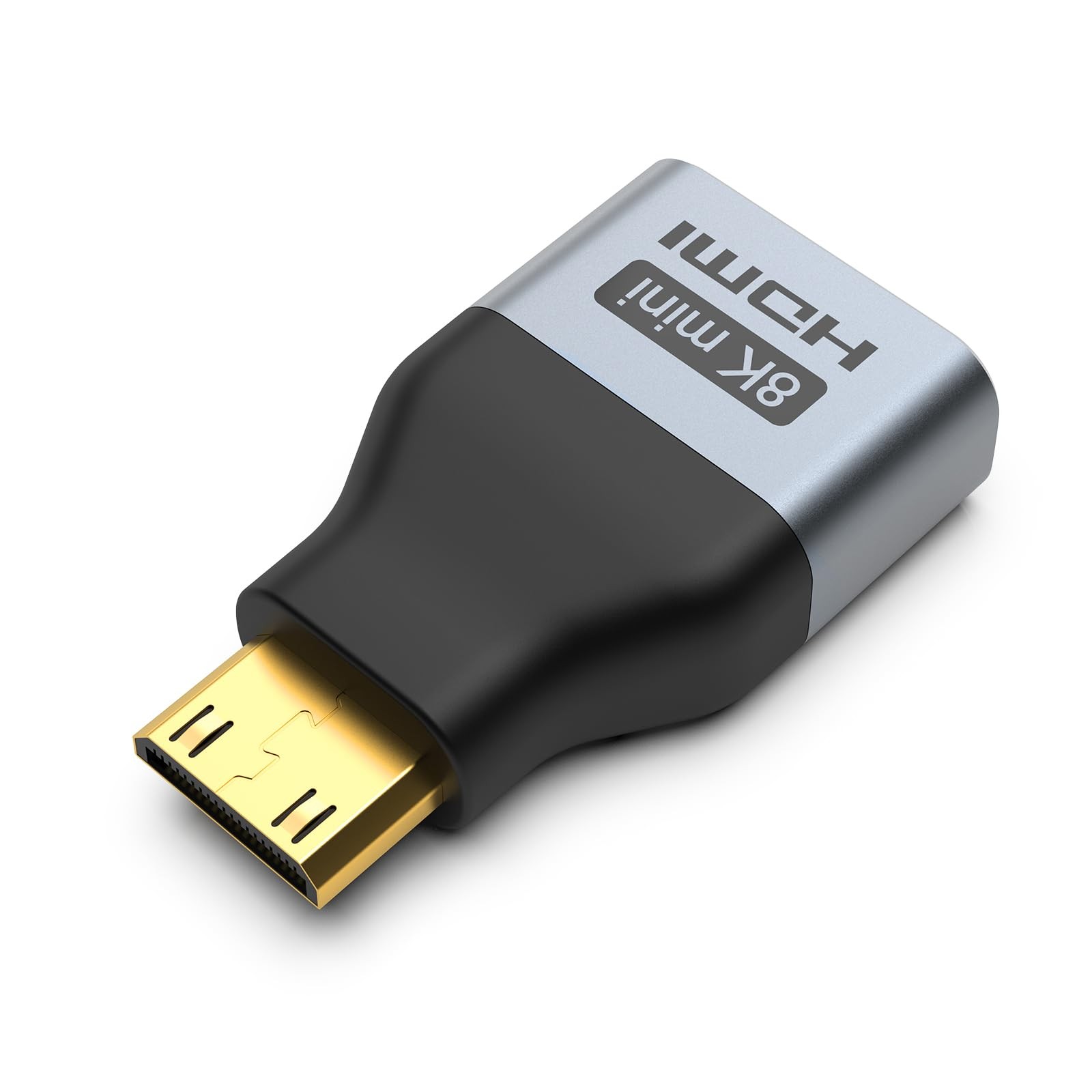 VCE Mini HDMI to Adapter, 8K@60Hz/4K@120Hz UHD 1-PACK, Black