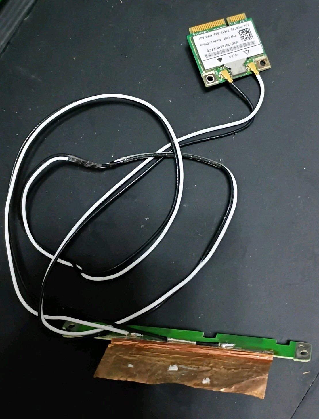 Dell Broadcom Wireless Wifi Card & 2ft Antenna DW1397 BCM94312HMG