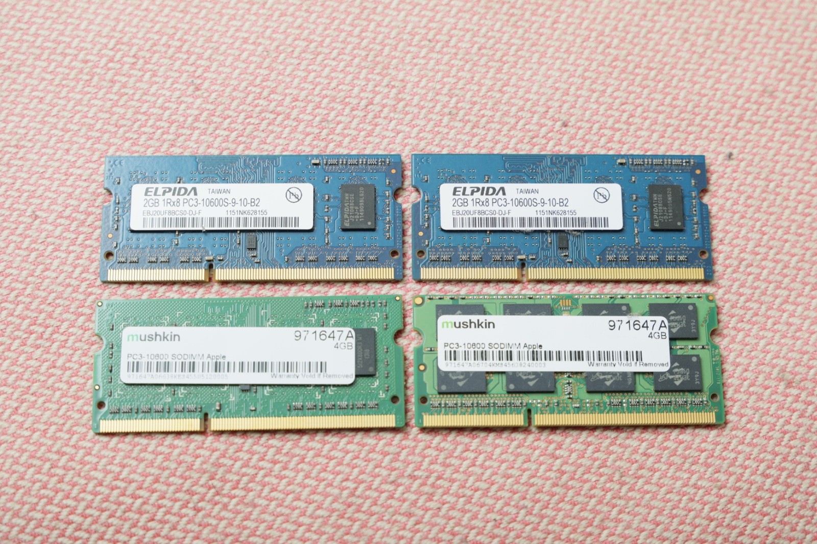 12GB Kit 2 x 4GB 2 x 2GB Memory RAM For Apple iMac A1311 DDR3 PC3-10600