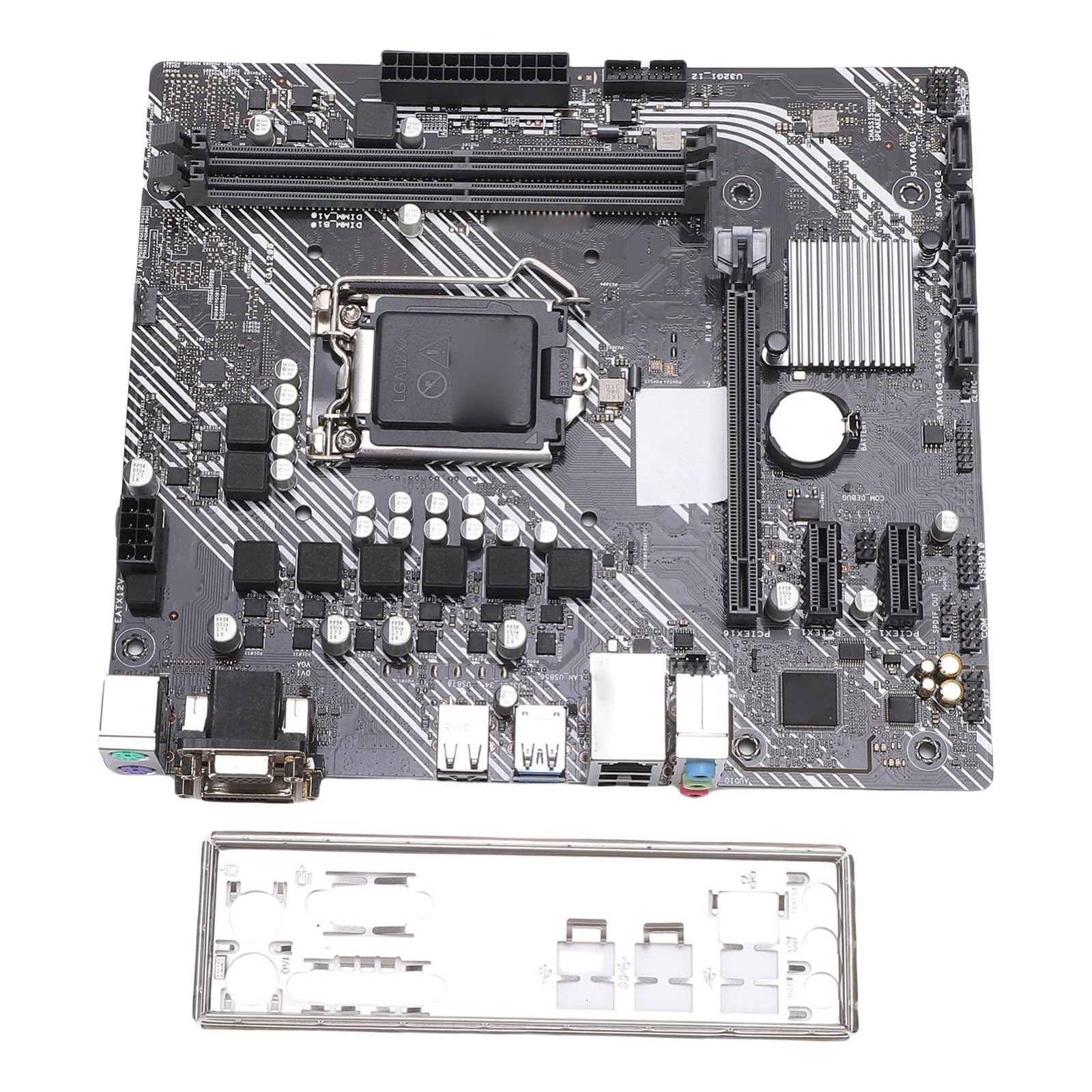 For ASUS PRIME H410M-K motherboard H410 LGA1200 DDR4 64G VGA+DVI M-ATX