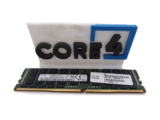 SAMSUNG M386A8K40BM2-CTD 64GB PC4-21300VL DDR4-2666 4RX4 ECC - UCS-ML-X64G4RS-H