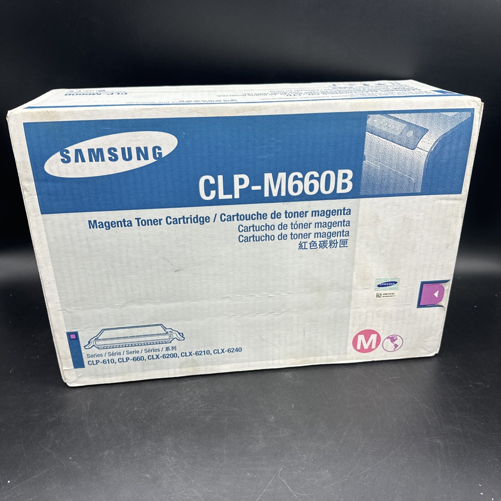 GENUNINE SAMSUNG M660 MAGENTA TONER CARTRIDGE NEW IN BOX