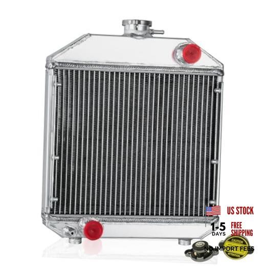 124460-44501 Aluminum Radiator 2 Row Tractor Radiator Compatible with Yanmar