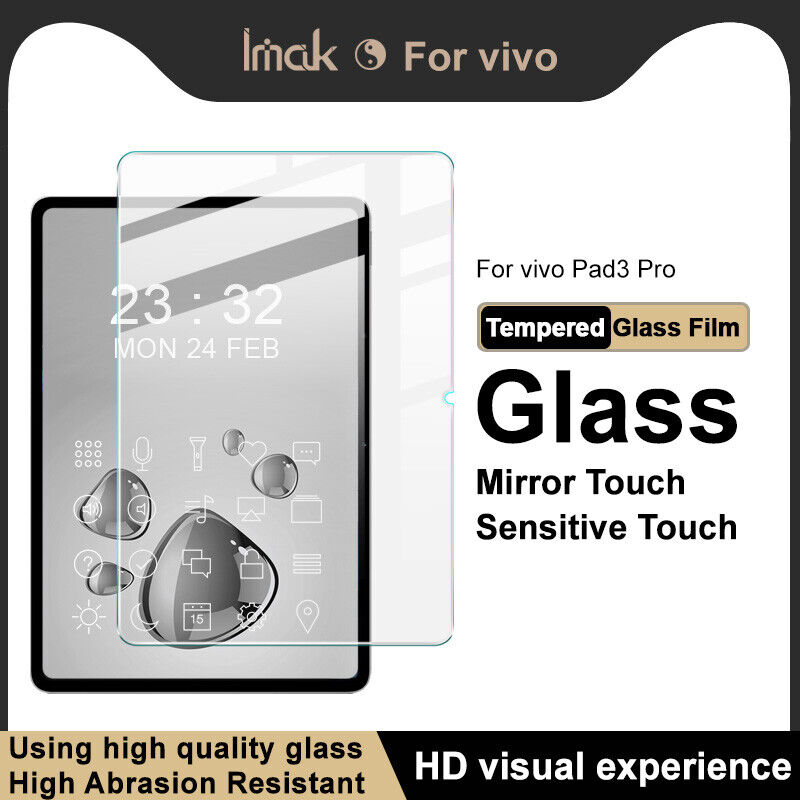 For vivo Pad3 Pro Imak HD Anti-Explosion Tempered Glass Screen Protector