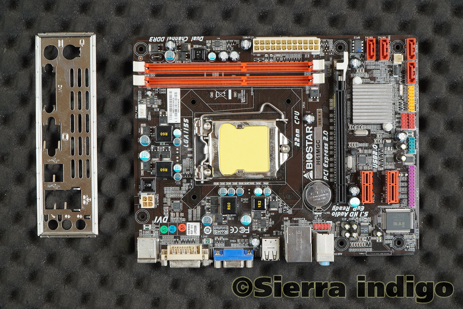 Biostar H61MGC Motherboard Socket 1155 System Board