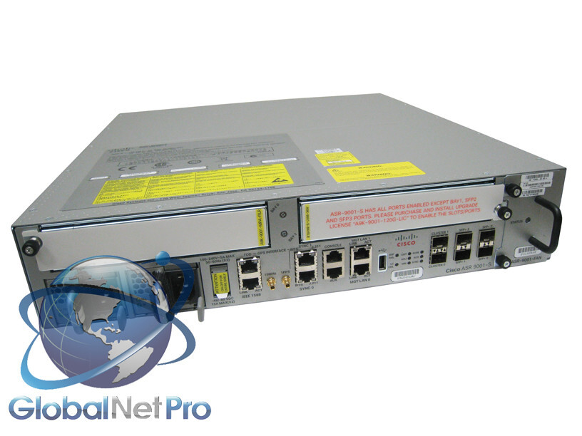 CISCO ASR-9001-S - ASR 9001 Chassis w/w 60G Bandwidth DUAL DC - LIFETIME WARRANT