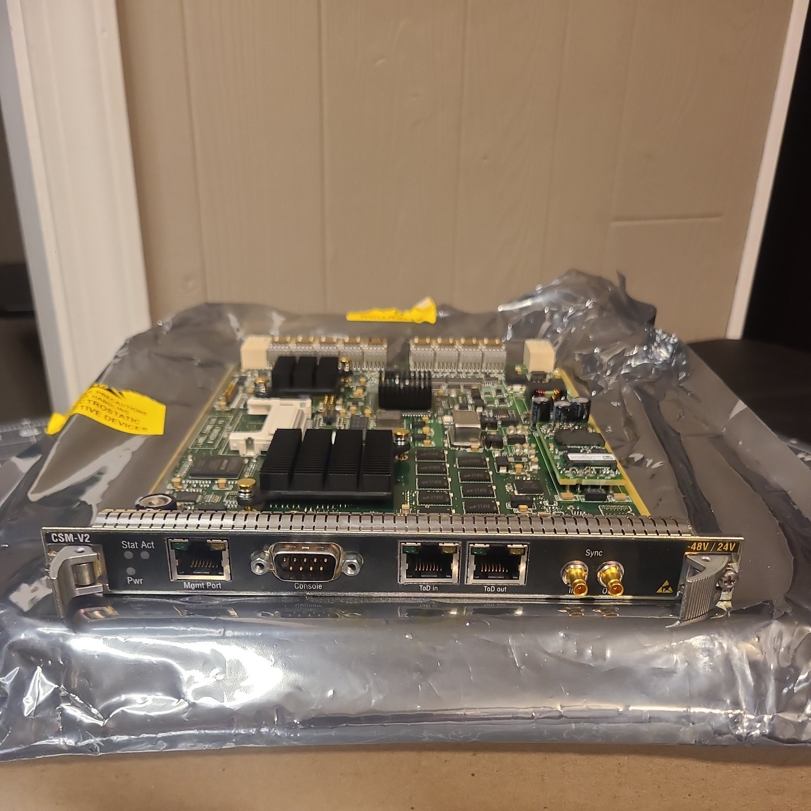 ALCATEL-LUCENT CSM-V2 3X-PORT ETHERNET CARD MODULE 3HE02774ABAB01
