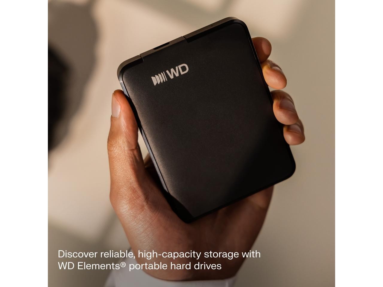 Western Digital 2TB Elements Hard WD|WDBDTV0020BBK-WESN R USB 3.2 Gen 1/USB 3.0