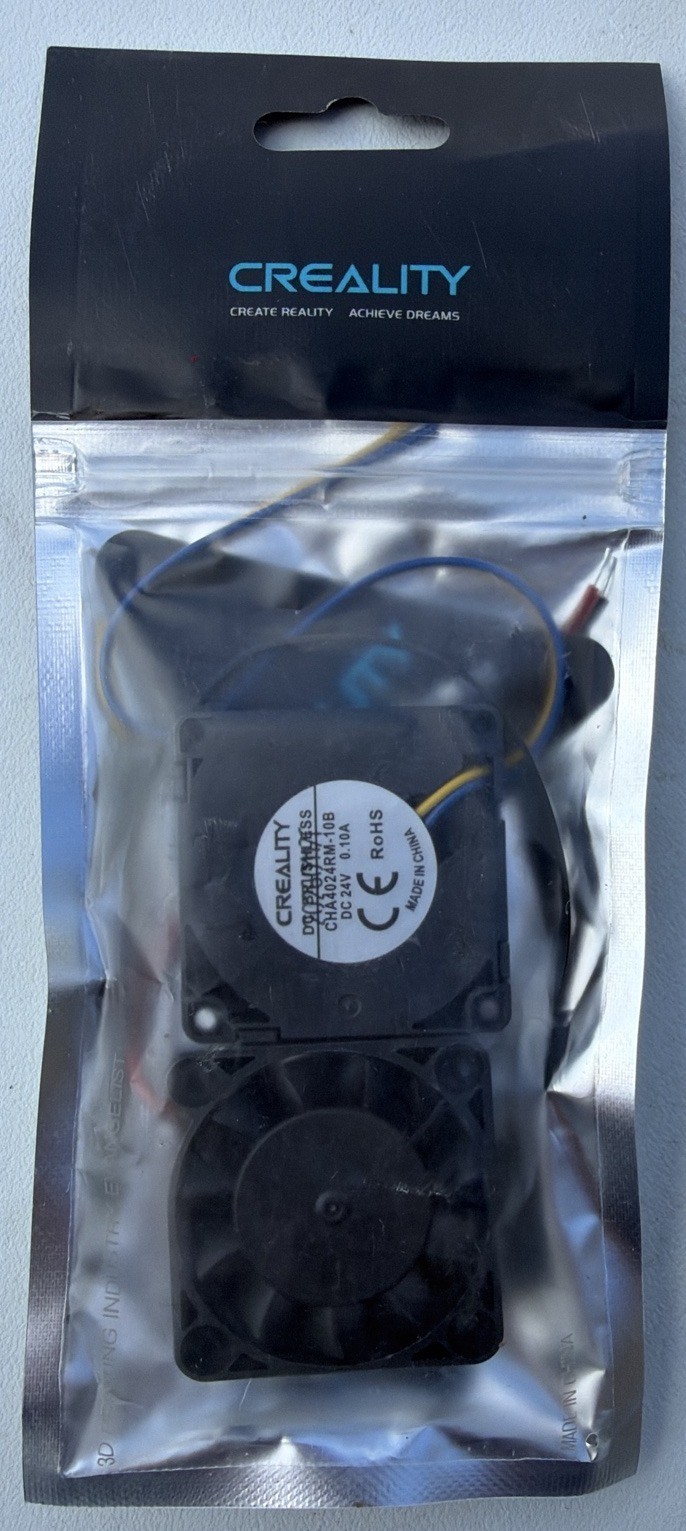 Creality 4010 Blower Fan 24V CHA4024RM-10B 3D Printer Cooling 2 Pack Sealed