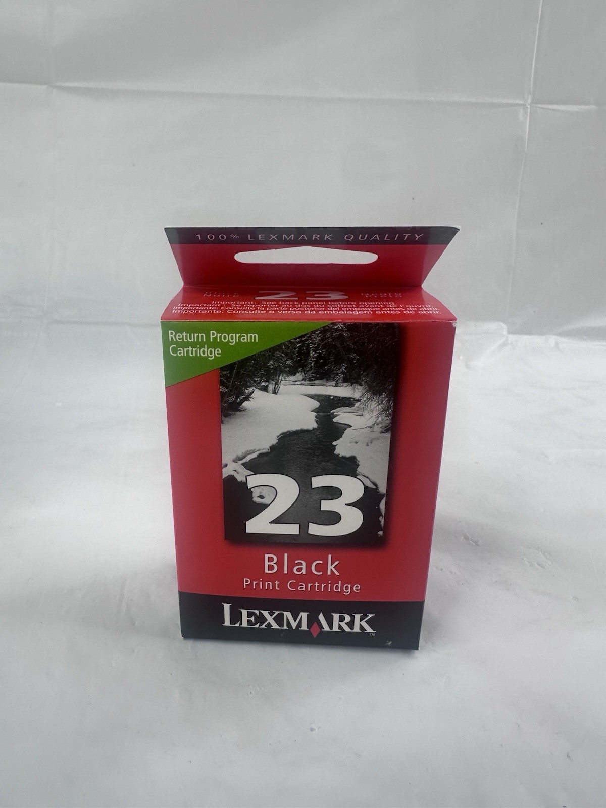 New Genuine Lexmark 23 Black Cartridges X Series Sealed