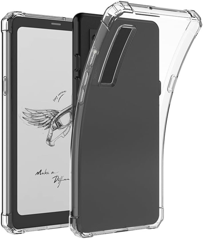 Case for Onyx Boox Palma 1st Gen, Ultra Slim TPU Soft Transparent Cover