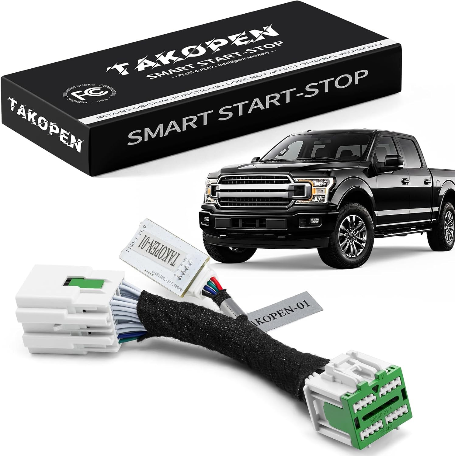 Auto Start Stop Eliminator Compatible with 2021-2026 Ford F150 FCC Compliant Sto