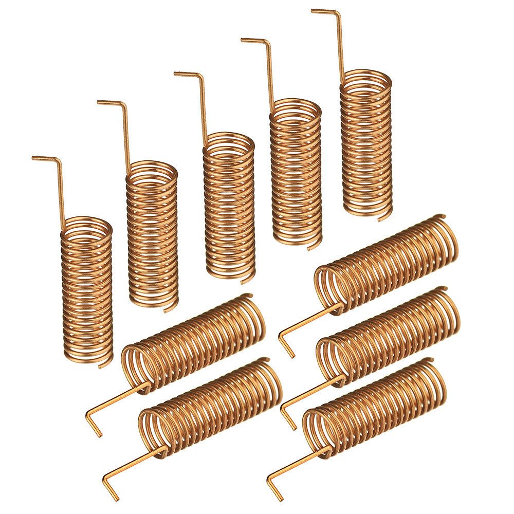 10x 433MHz 470MHz 490MHz 510MHz 868MHz 2dBi Helical Spiral Spring Remote Antenna