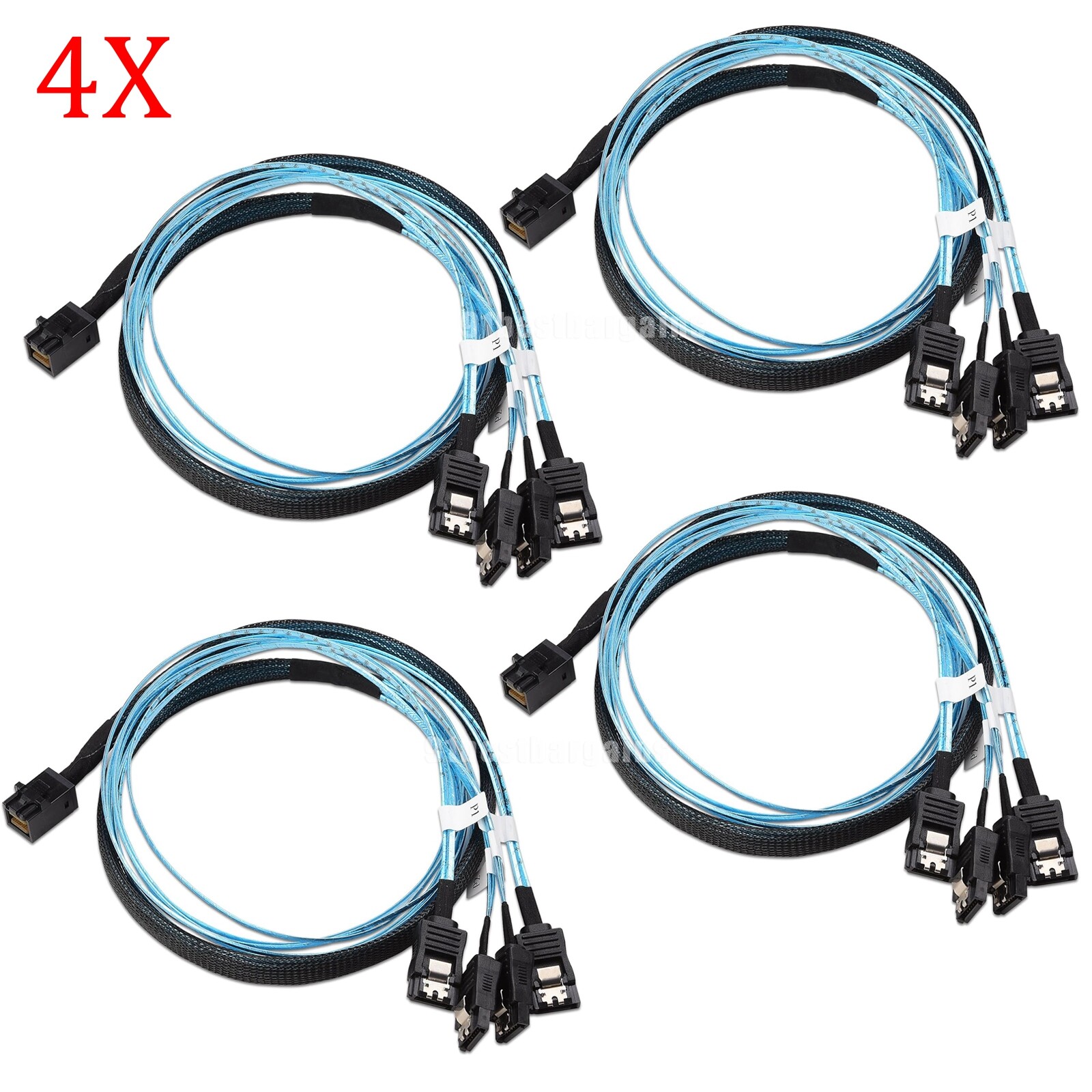 Replacement for DELL EMC T5820 T7820 T7920 RAID Card Cable 0K0WKF K0WKF 4PCS