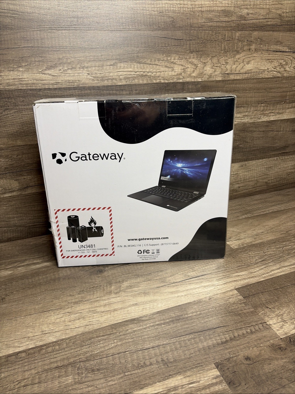Brand New Factory Sealed GATEWAY GWTC116-2BK LAPTOP