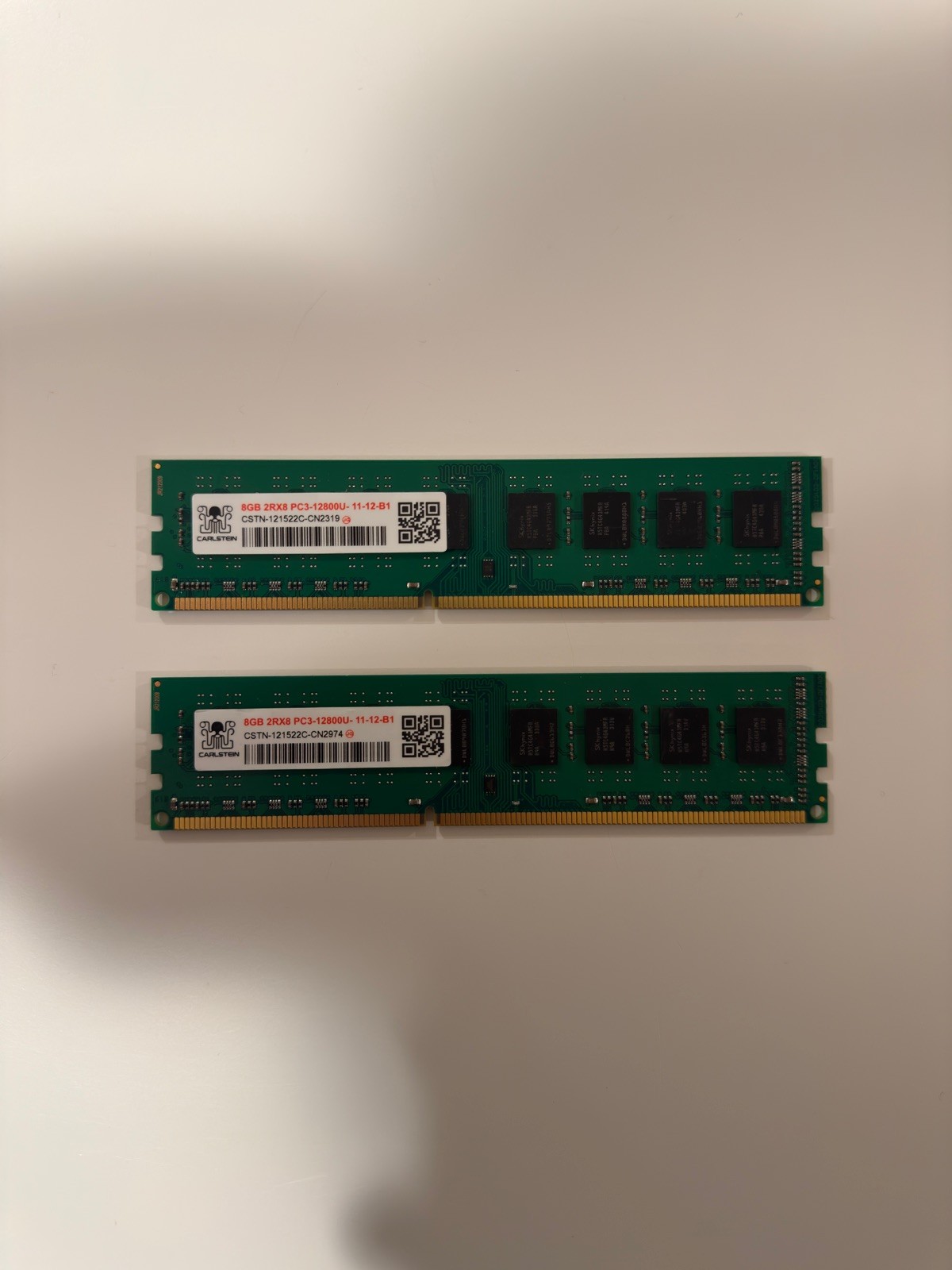 DDR3L-1600 UDIMM 16GB Kit (2x8GB) 2Rx8 PC3L-12800U 8GB PC3-12800 240 Pin Non ...