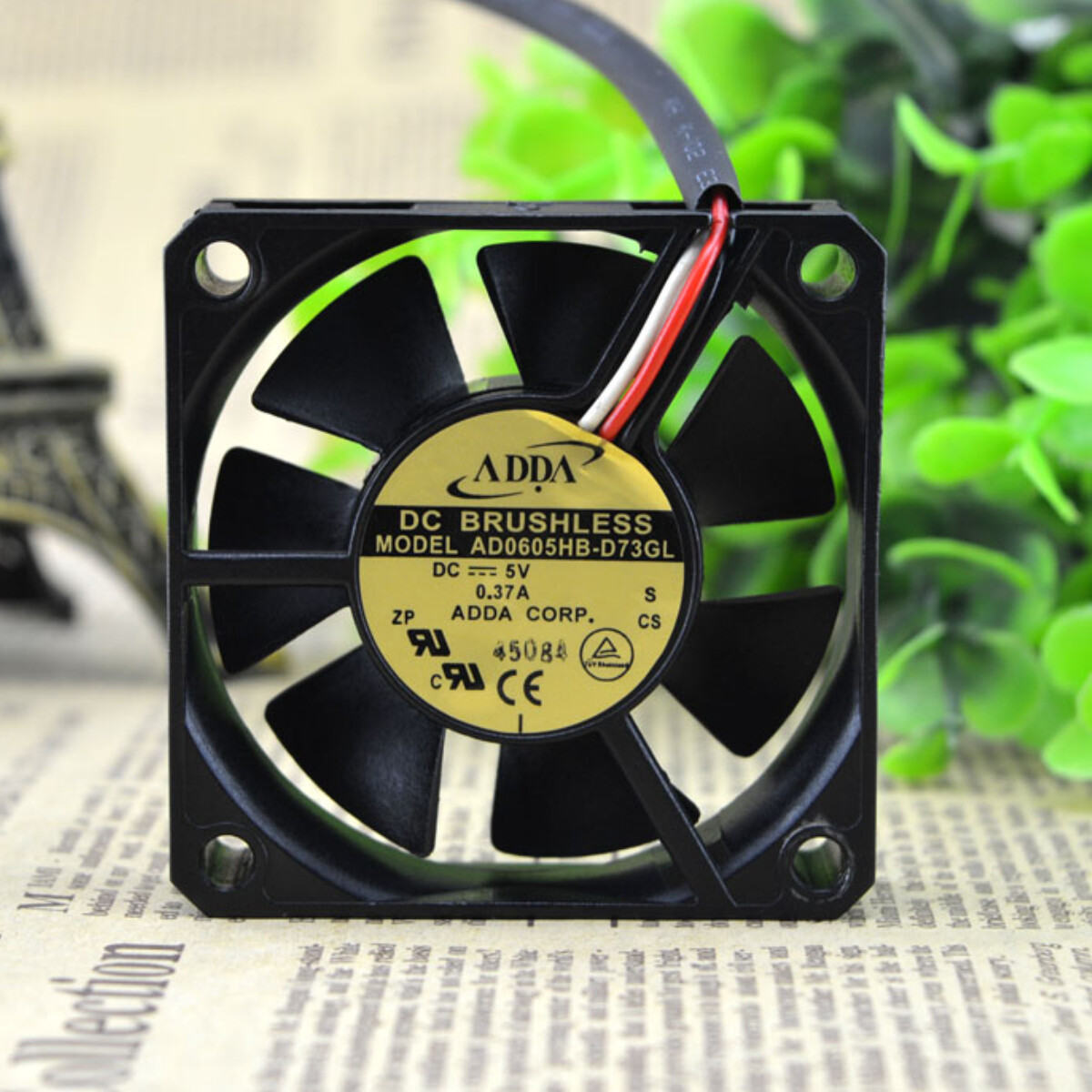 ADDA 6015 DC5V 0.37A AD0605HB-D73GL 6CM Industrial Cooling Fan  Large Air Volume