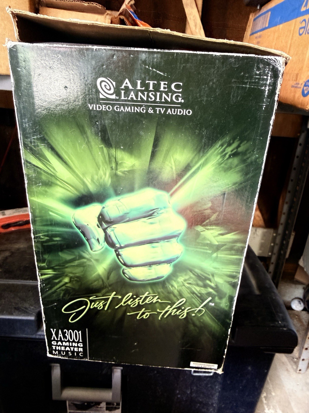 New Altec Lansing XA3021 Theater Sound System Remote Satellite Speakers Complete
