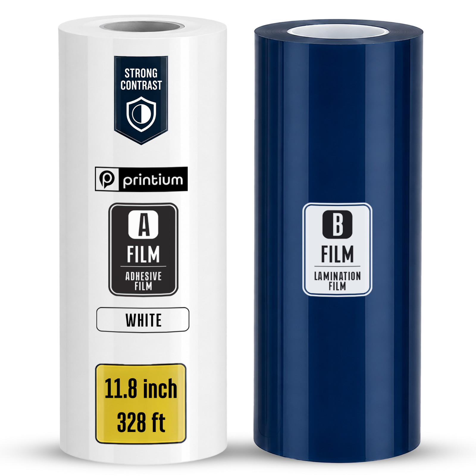 UV DTF A&B Film Roll - White and Clear