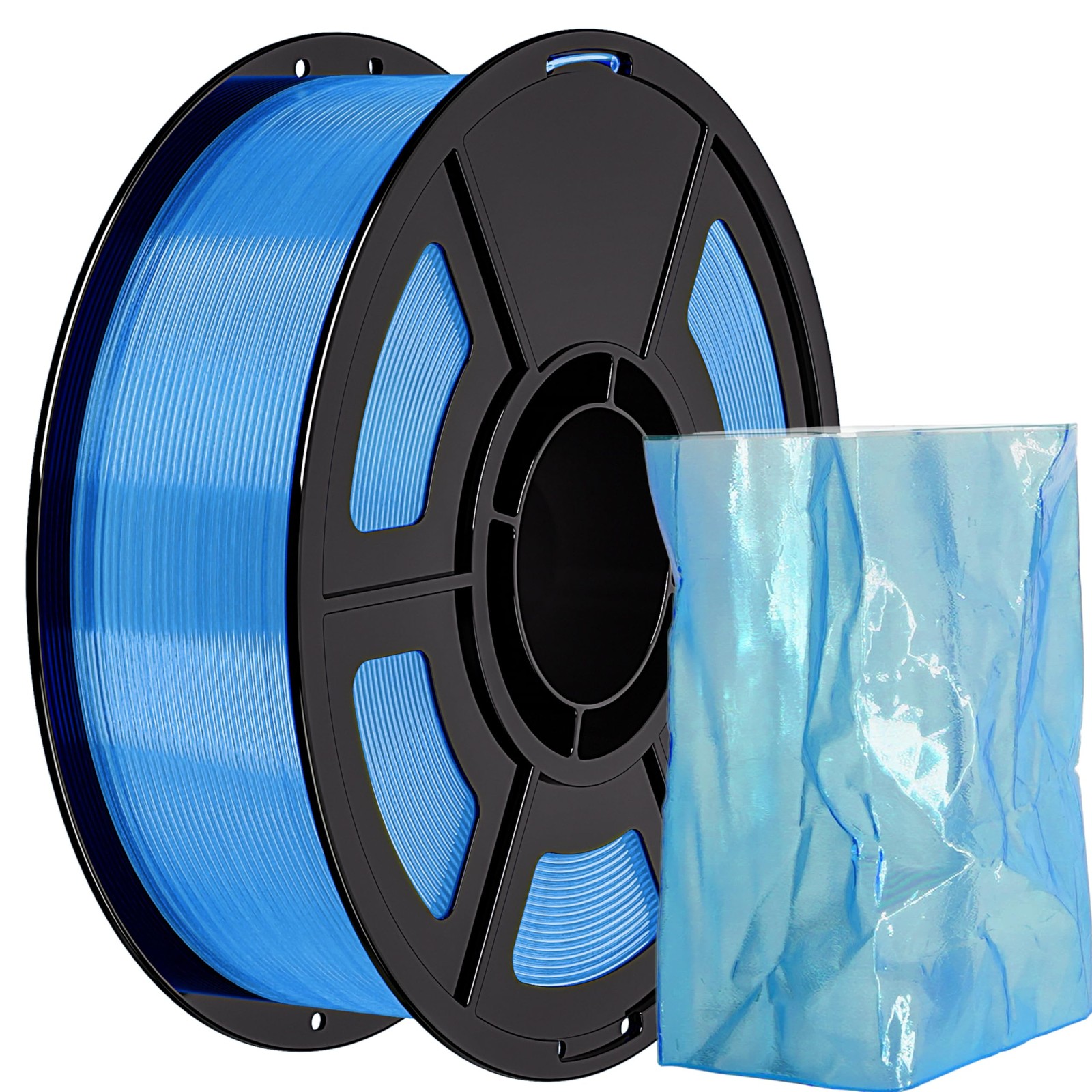 IEMAI PLA filament 1.75mm Transparent Sky Blue 1KG