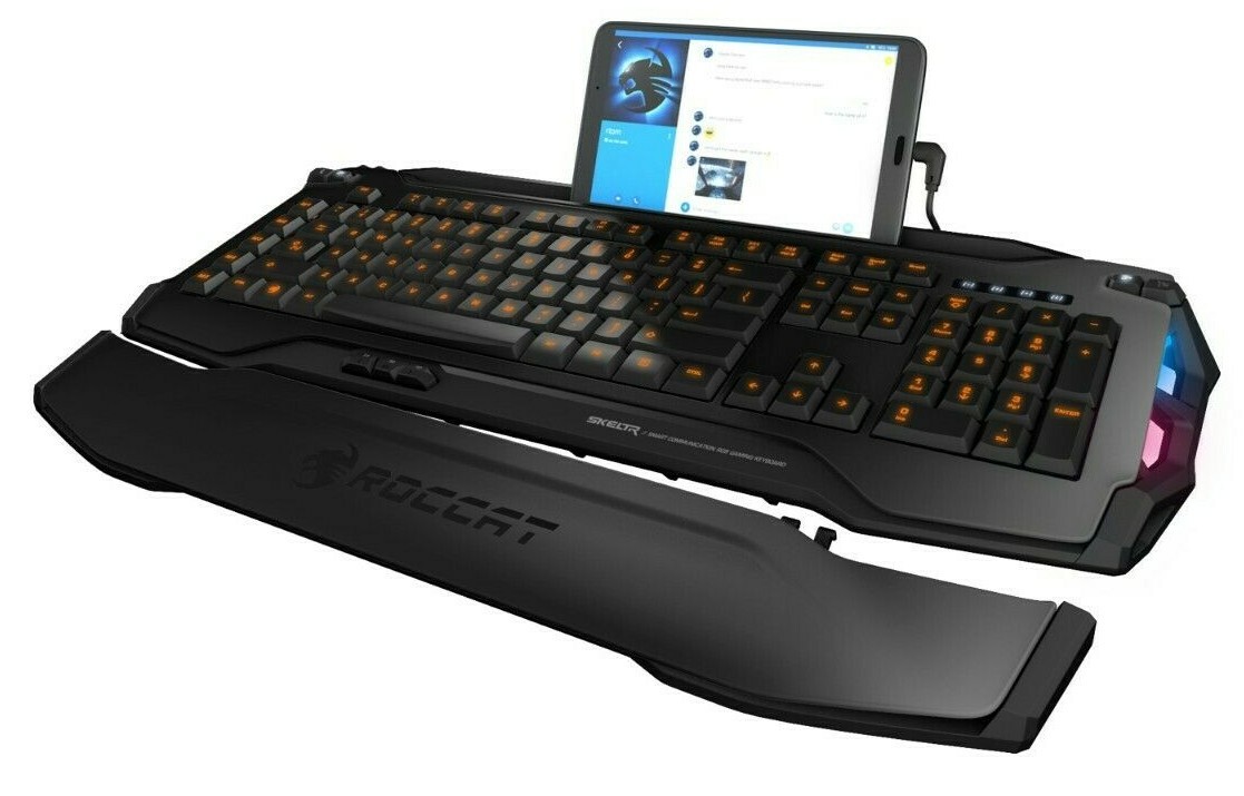 ROCCAT SKELTR- RGB Gaming Keyboard (Dual USB+Bluetooth),Black(NEW) ROC-12-231-BK