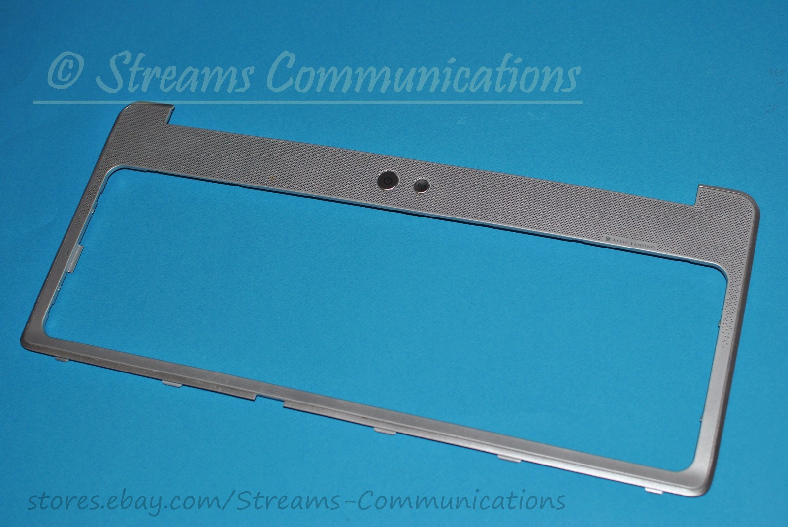 HP G60 Compaq CQ60 Series, Silver Power Button Cover | Keyboard Bezel Panel 