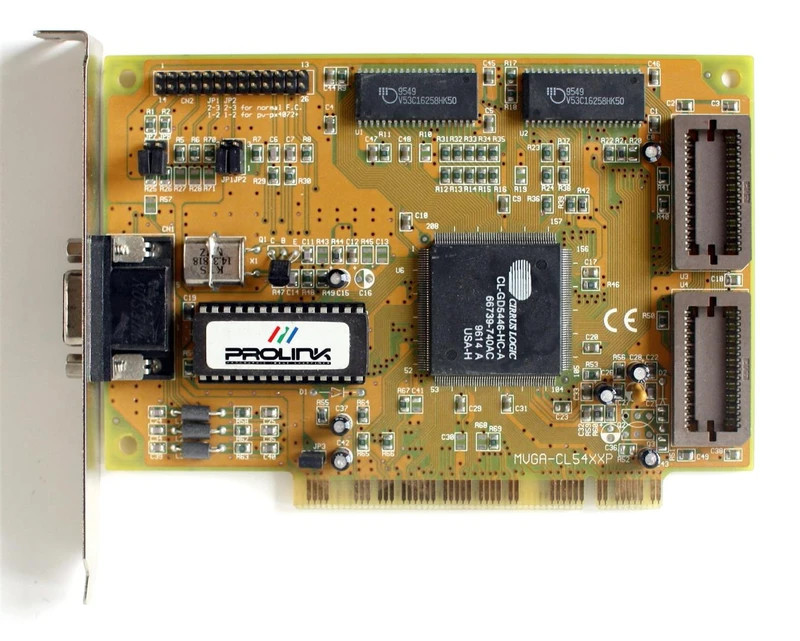 MVGA-CL54XXP prolink pci vga cirrus logic CL-GD5446-HC