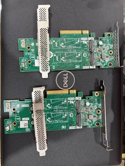 lot of 2 Geniune Dell BOSS -S1 Network Controller Card PCIe 2x M.2 Slots