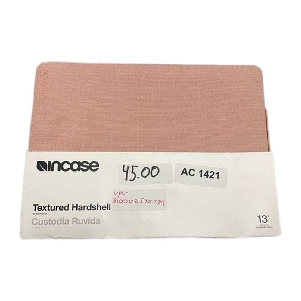 Incase Textured Hardshell Woolenex for 13" MacBook Pro Thunderbolt 3 Blush Pink
