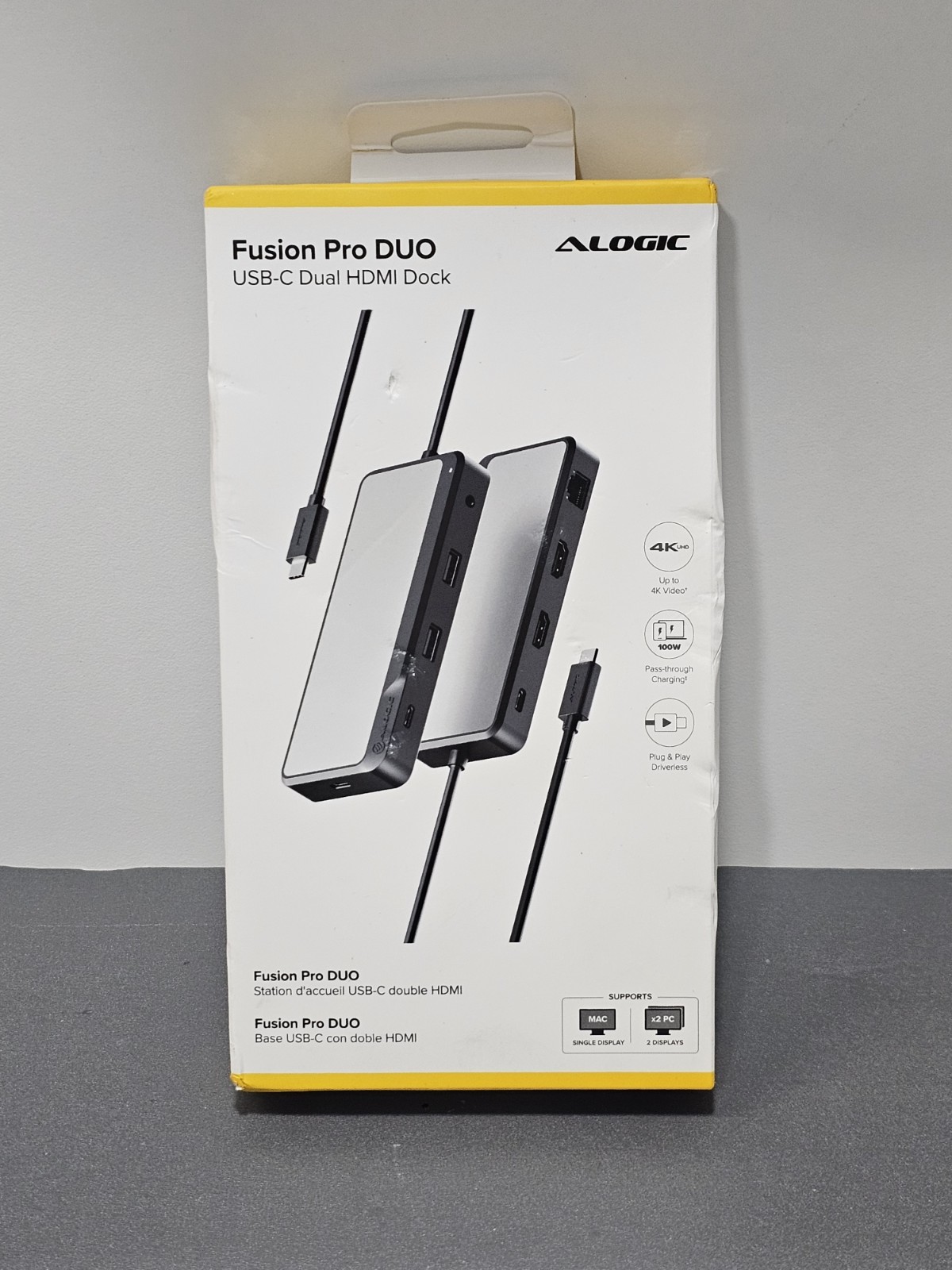 Alogic Fusion Pro Duo USB-C Dual Dock